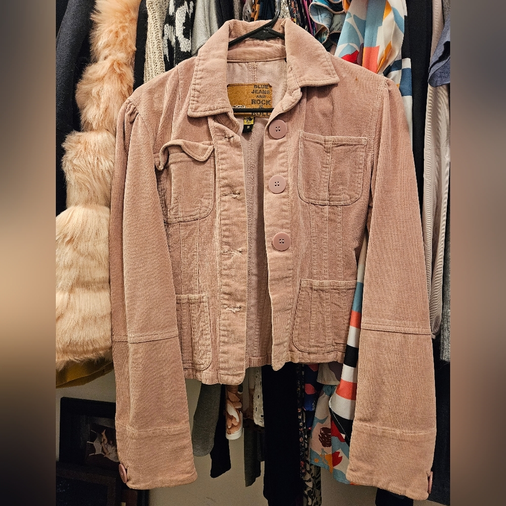 Corduroy blazer
